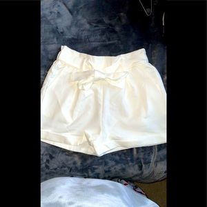 Romper Paper Bag Shorts